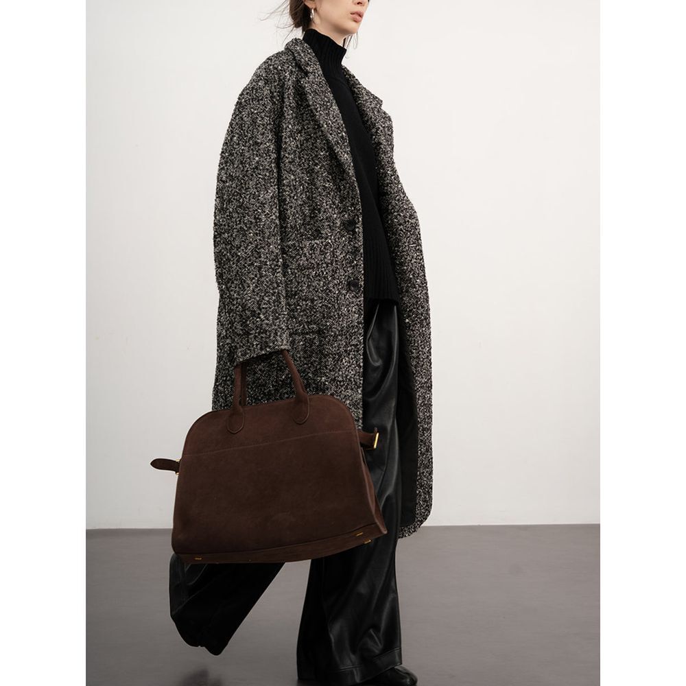 Commense Tweed Boucle‎ Wool Coat size S/4